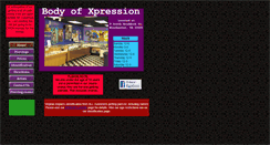 Desktop Screenshot of bodyofxpression.net